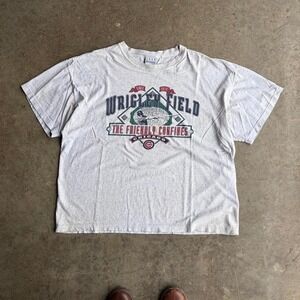 90s gear wrigley field baseball tee